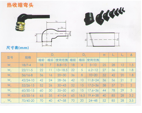 异形件系列-热收缩弯头